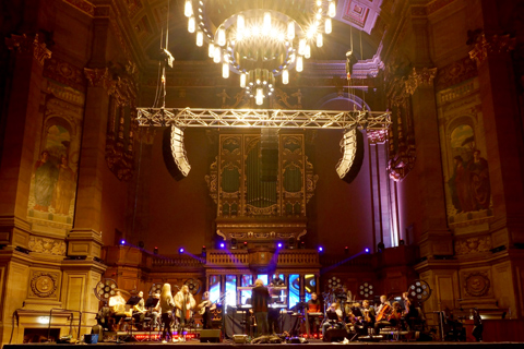 The 19th century McEwan Hall hosted three major Hogmanay concerts