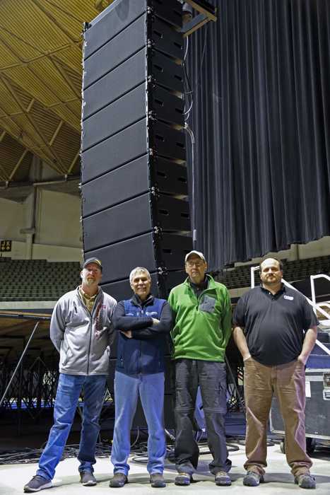 Grant Howard, Steve Payne, Soundworks; Mike Southard, Jason Misterka, Southard Audio