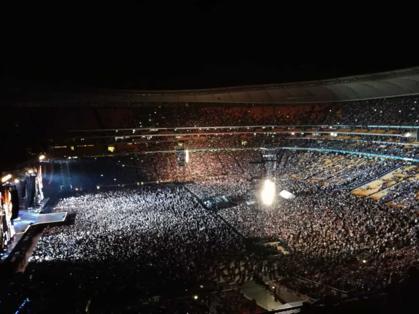 The massive Global Citizen Festival was staged in the FNB Stadium in Johannesburg