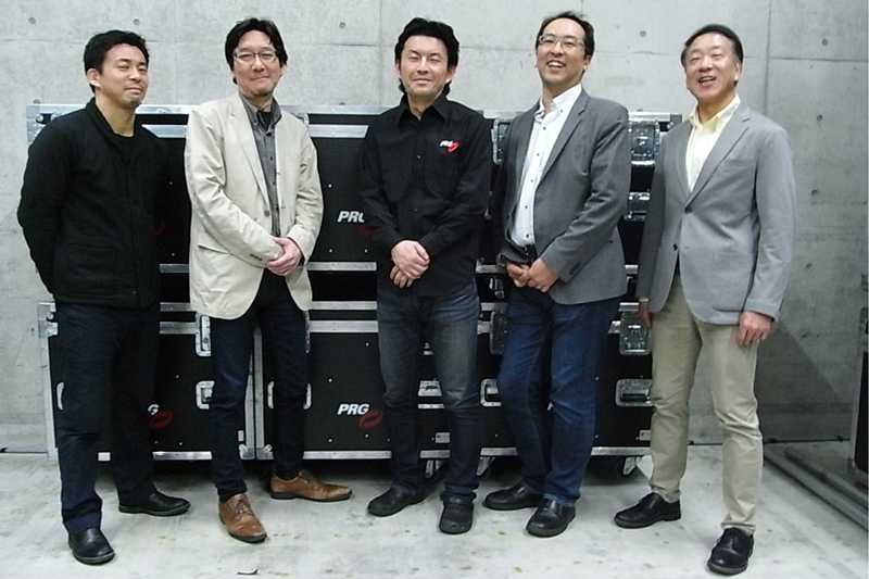 The team at PRG K.K., Ayrton’s new distributor in Japan