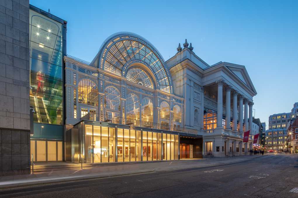 The Royal Opera House following at £50m refurbishment Photo: Luke Hayes