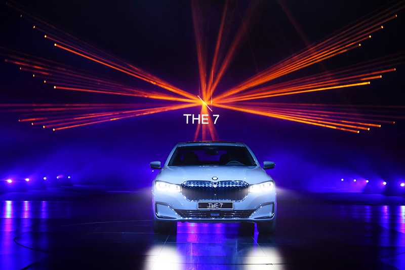 The 2019 world premiere of the new BMW 7 series
