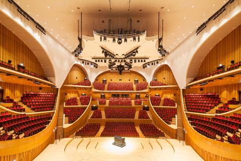 Lotte Concert Hall is a contemporary 2,036-seat auditorium