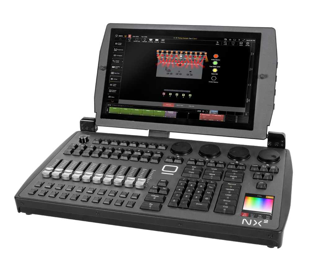 The powerful NX 2 is a compact yet fully integrated lighting controller