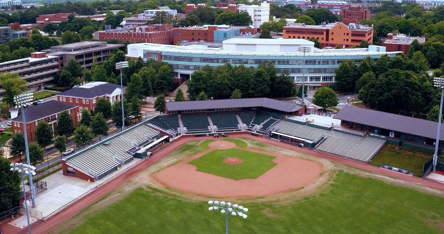 Russ Chandler Stadium is nestled deep inside Atlanta’s Midtown area