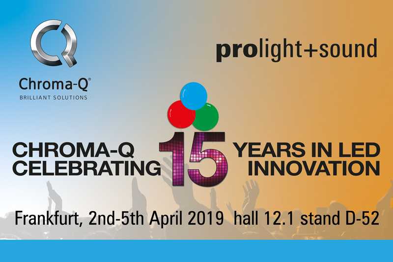 Chroma-Q has been a pioneer in the development of LED lighting for entertainment applications