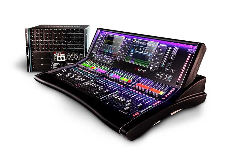 Allen & Heath’s flagship dLive mixing system