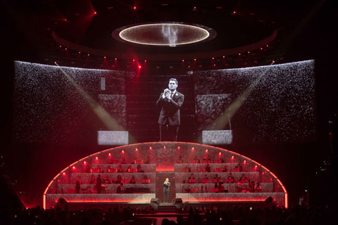 An Evening With Michael Bublé marks the singer’s return to touring