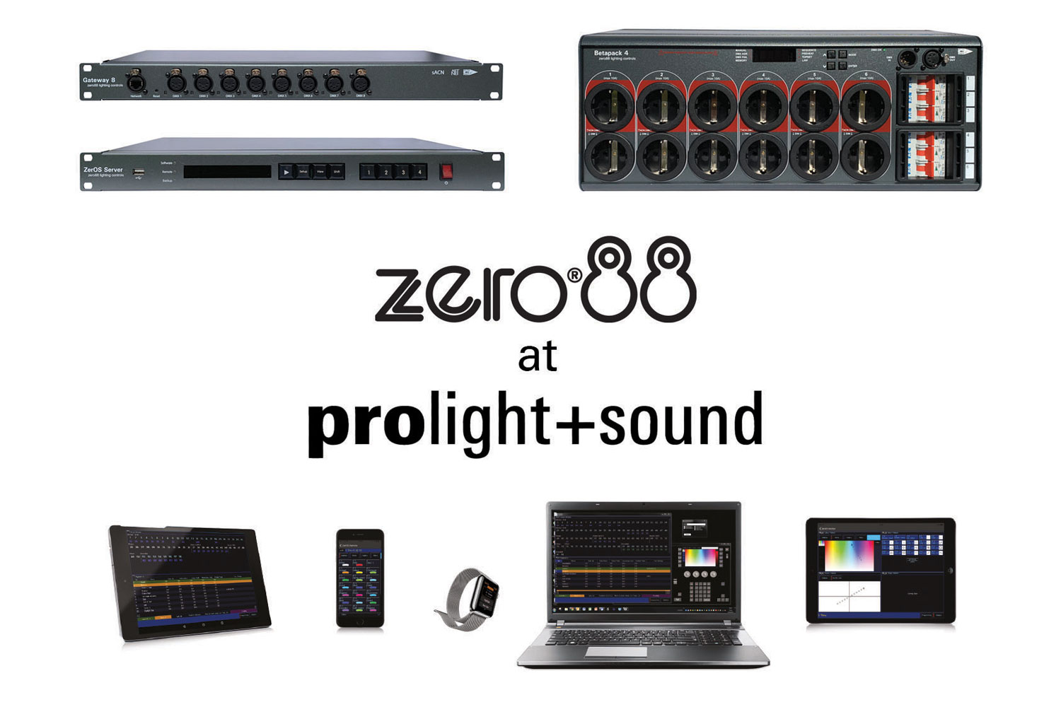 Zero 88 highlights four new multifunctional products