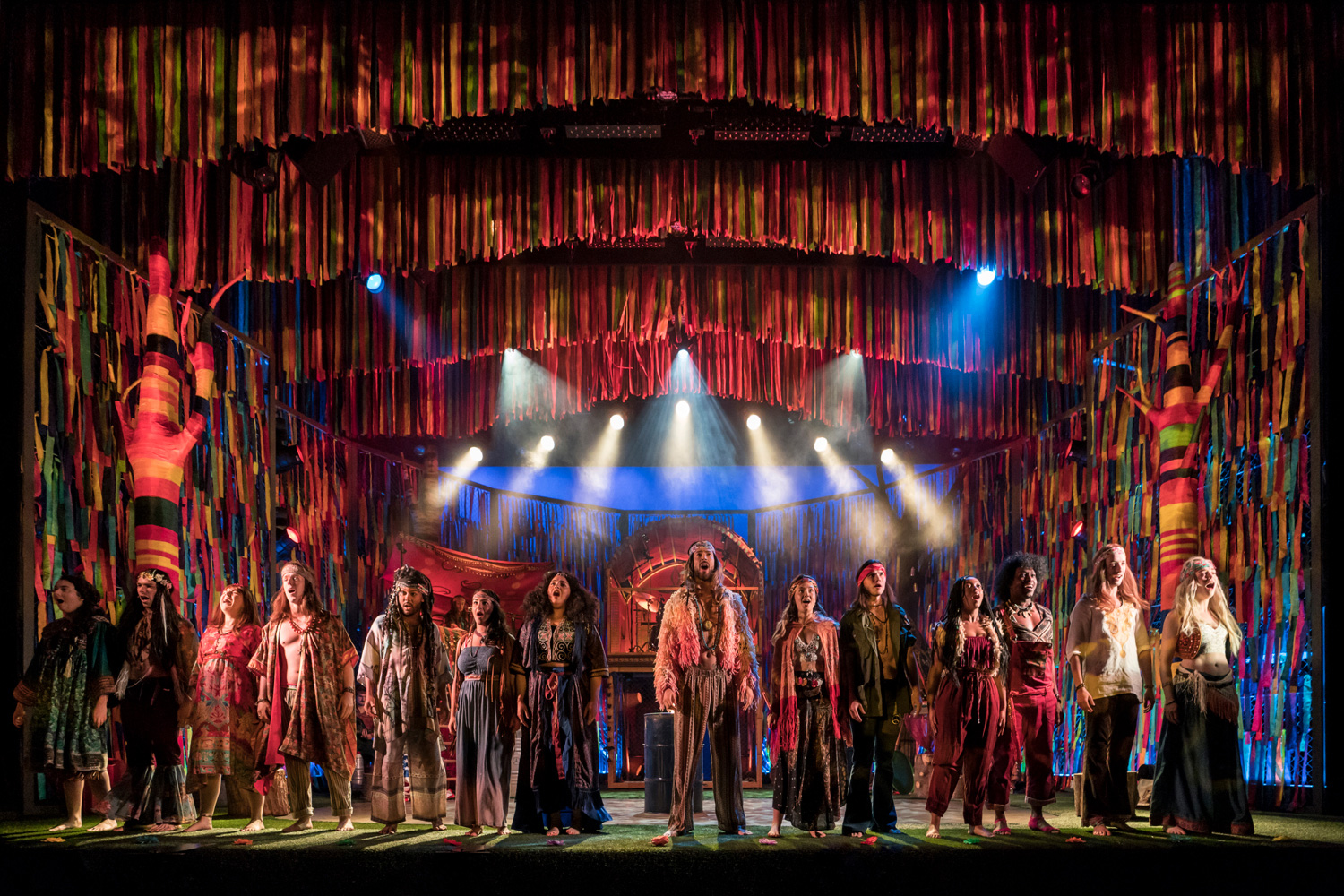 Hair is playing at the Cheltenham Everyman Theatre this week (photo: Johan Persson)