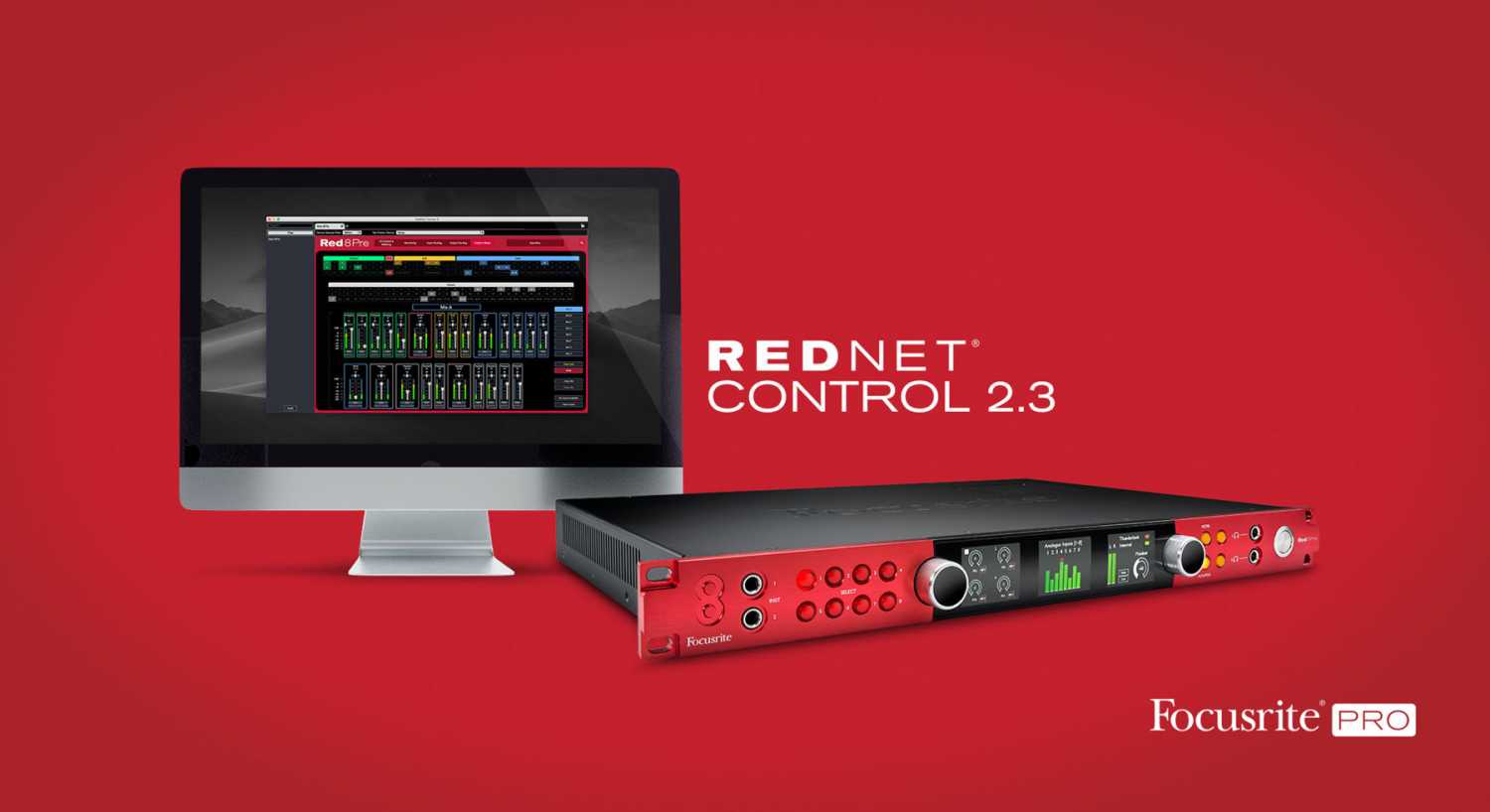 RedNet Control 2.3 is available now for free download