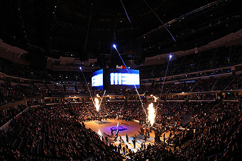 FedExForum is home to the NBA’s Memphis Grizzlies