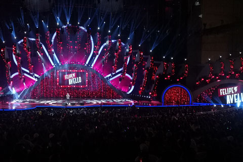 Viña del Mar International Song Festival has been staged annually since 1960
