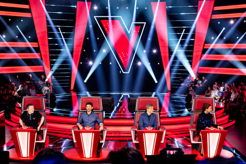 The Voice van Vlaanderen routinely generates a lot of buzz (photo: Picturesk)