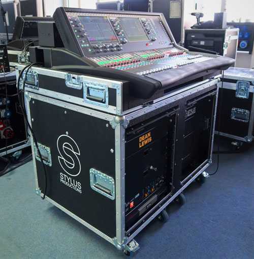 The new equipment is out on the current Dean Lewis tour