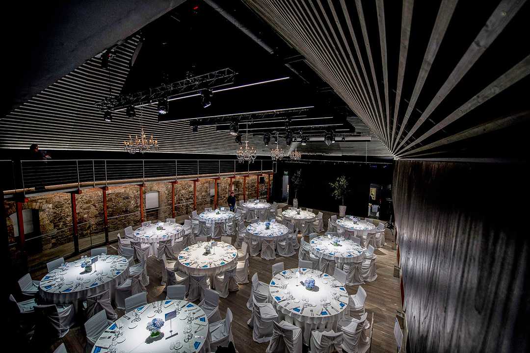 The venue is designed to be completely flexible