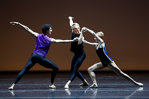 Full on Forsythe is a trio of works from choreographer William Forsythe (photo: Angela Sterling)