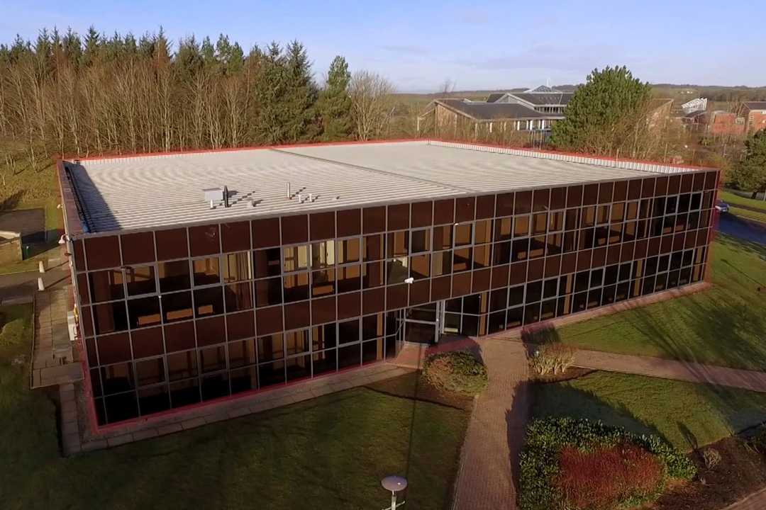 The new building is situated in the Peel Park commercial area of East Kilbride