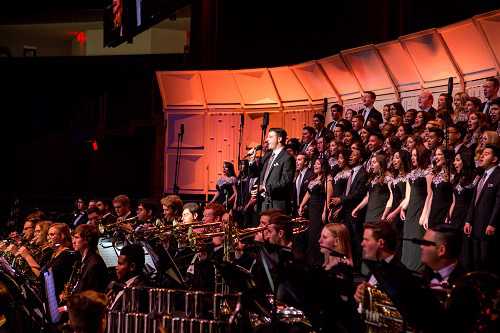 DPA microphones are used in almost every Collinsworth School of Music event