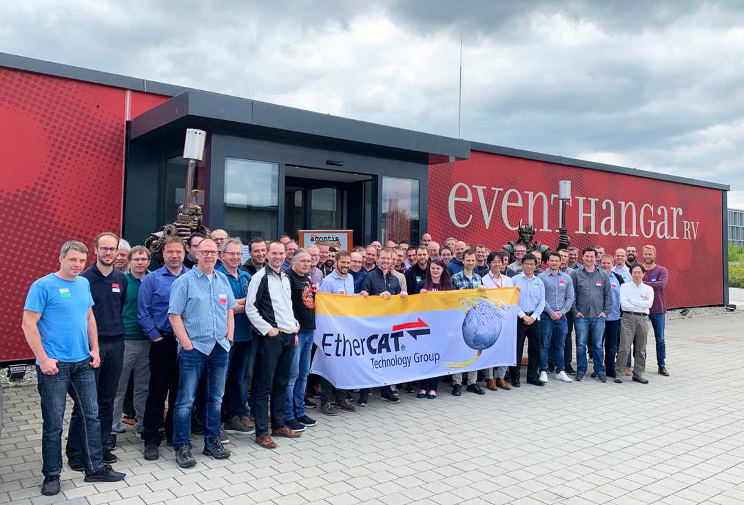 Fifty seven participants from 27 different EtherCAT device manufacturers attended