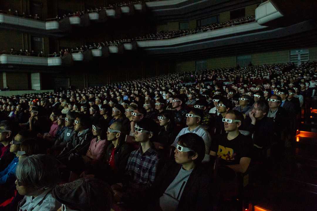 The sound immersion ‘totally impressed the Tokyo audiences’ (photo: Masanori Doi)