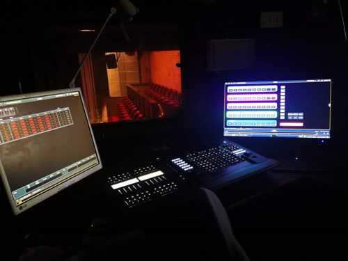 Stage Electrics supplied the lighting control upgrade plus additional staging