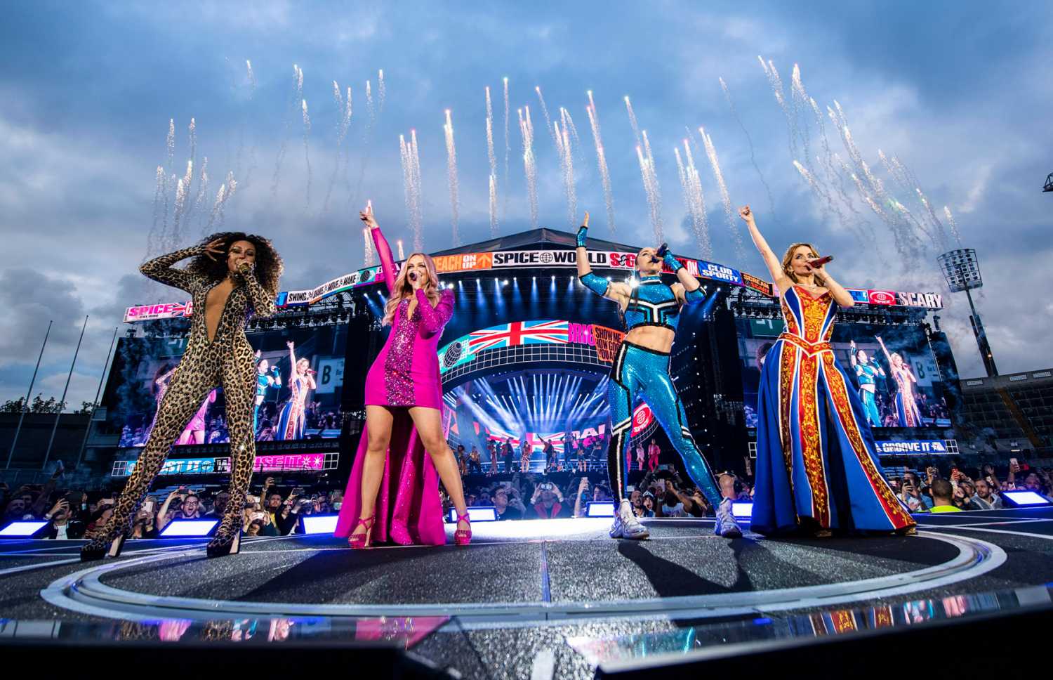 The Spice Girls comeback show at Dublin’s Croke Park welcomed an audience of 75,000 people (Photo by Timmsy)