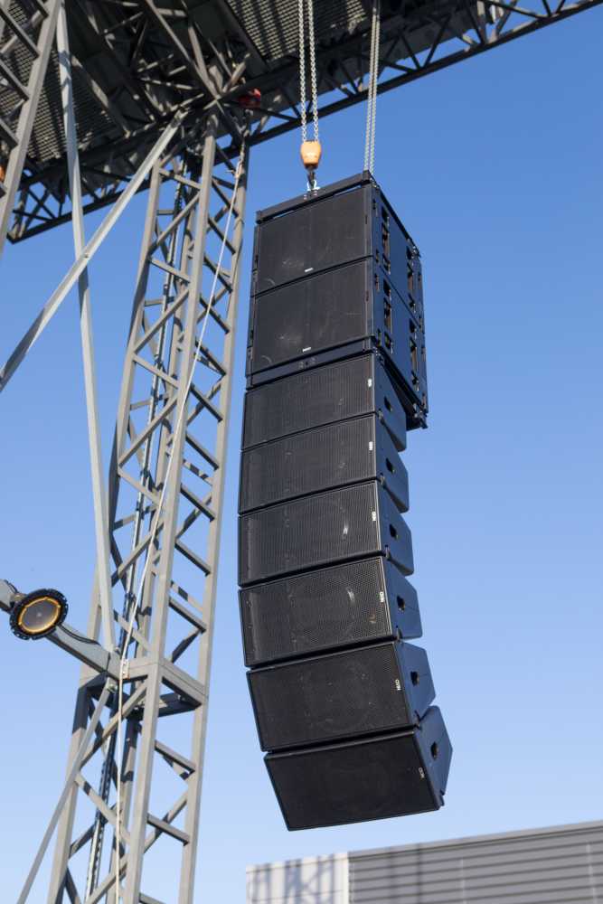 Visitors will have the chance to get hands-on with the three line array systems