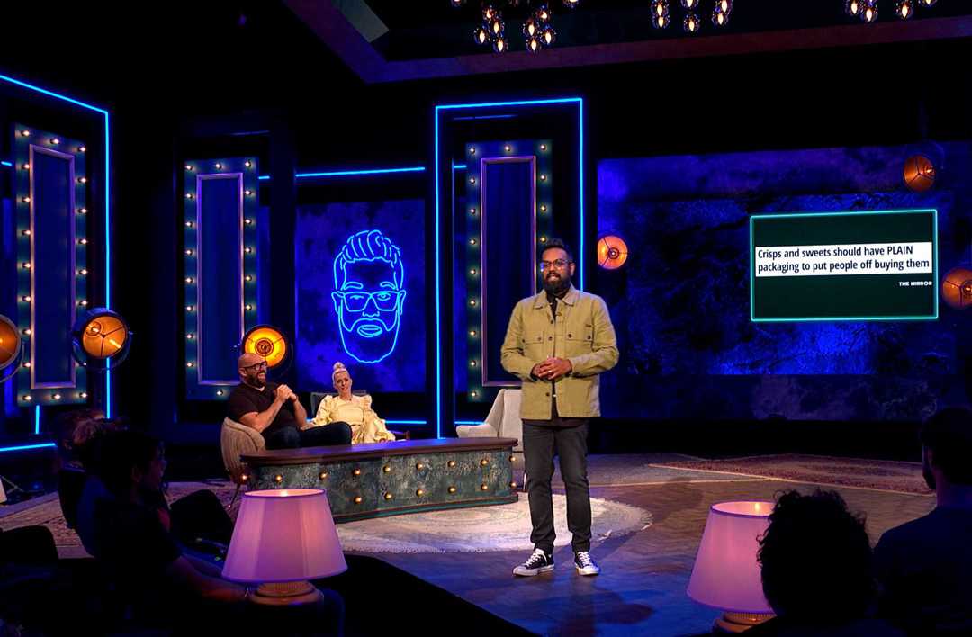 The show is hosted by comedian Romesh Ranganathan