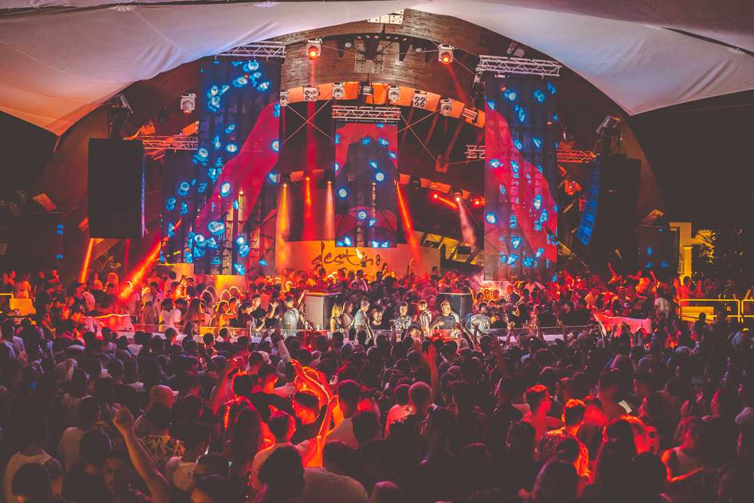 The resort relaunched with a new stage, dancefloor spaces and a d&b GSL system