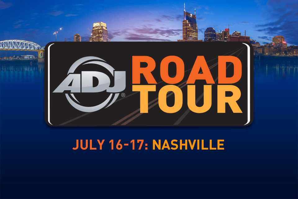 The ADJ road show hits Nashville in July