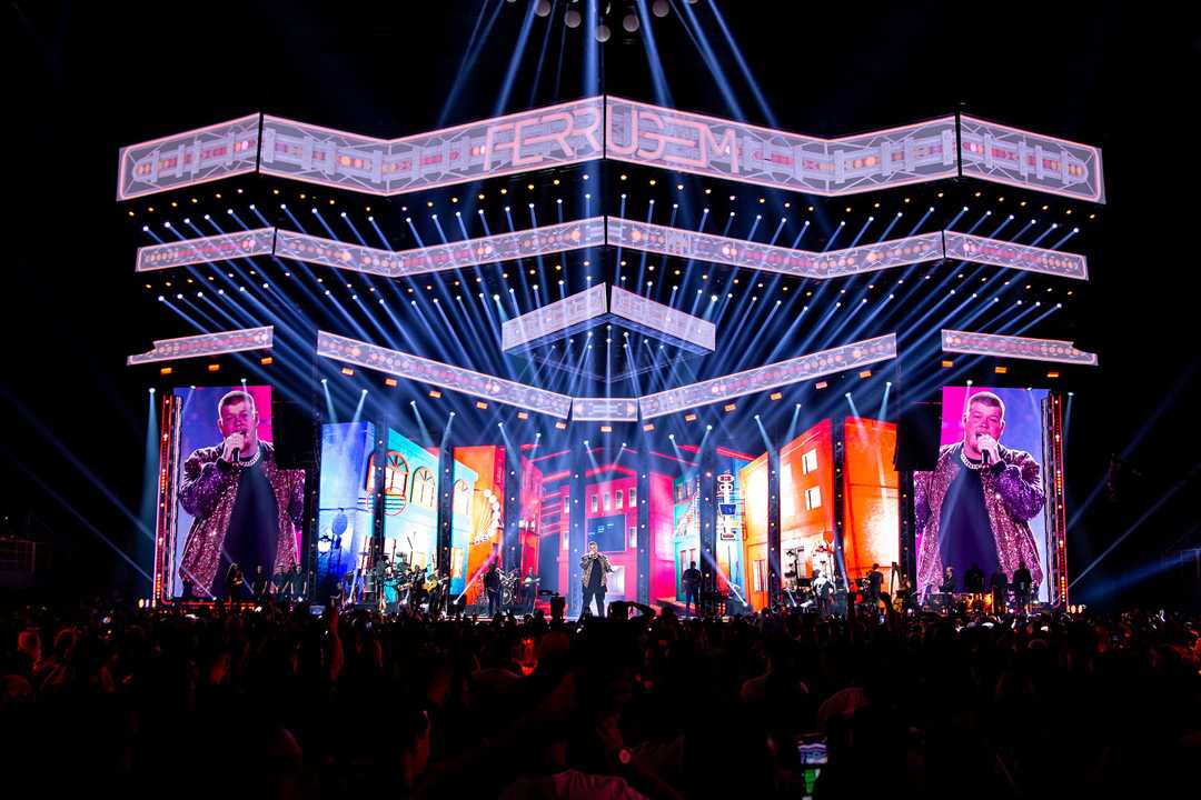 The concert was recorded in the Jeunesse Arena, Rio de Janeiro (photo: Bruno Henrique)