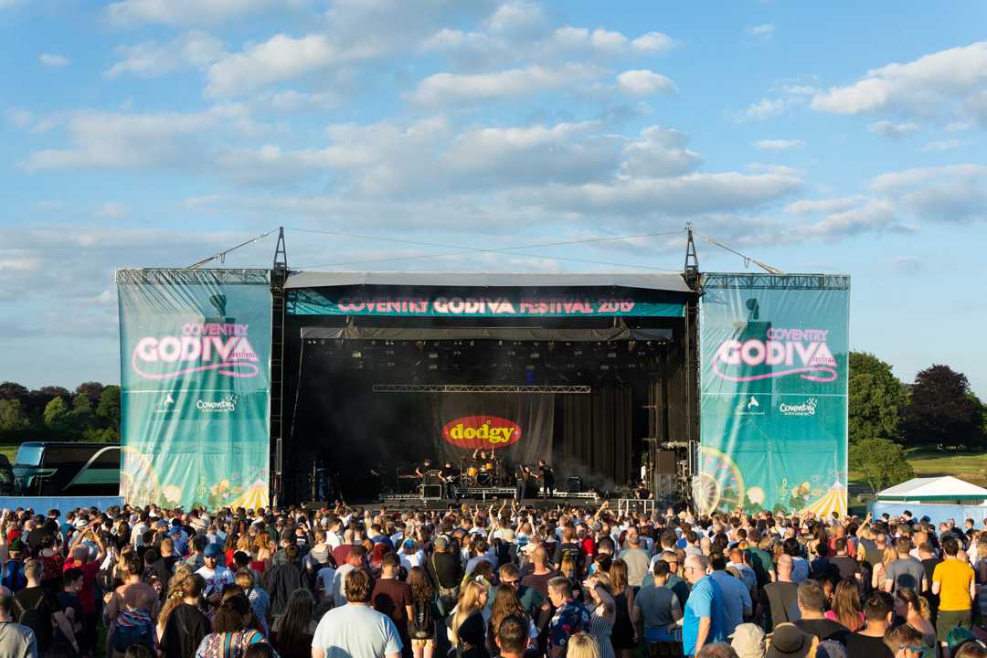 Coventry’s Godiva Festival began life as a free festival in 1997