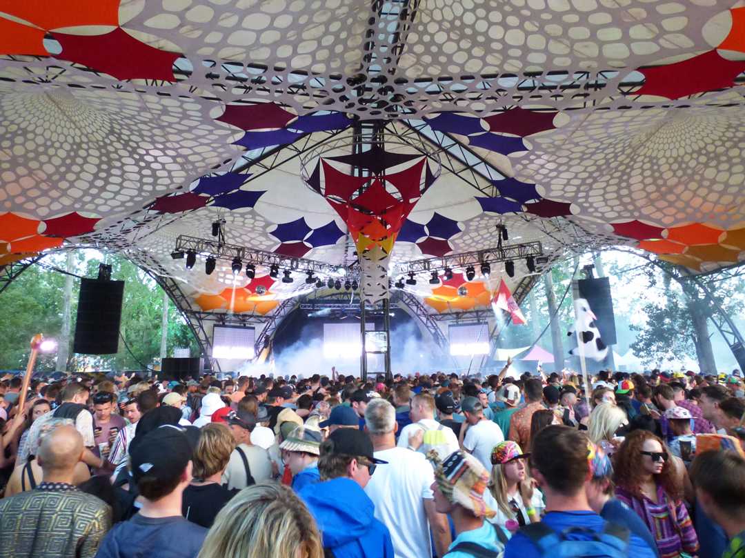 The Glade at Glastonbury deployed Funktion-One's Vero