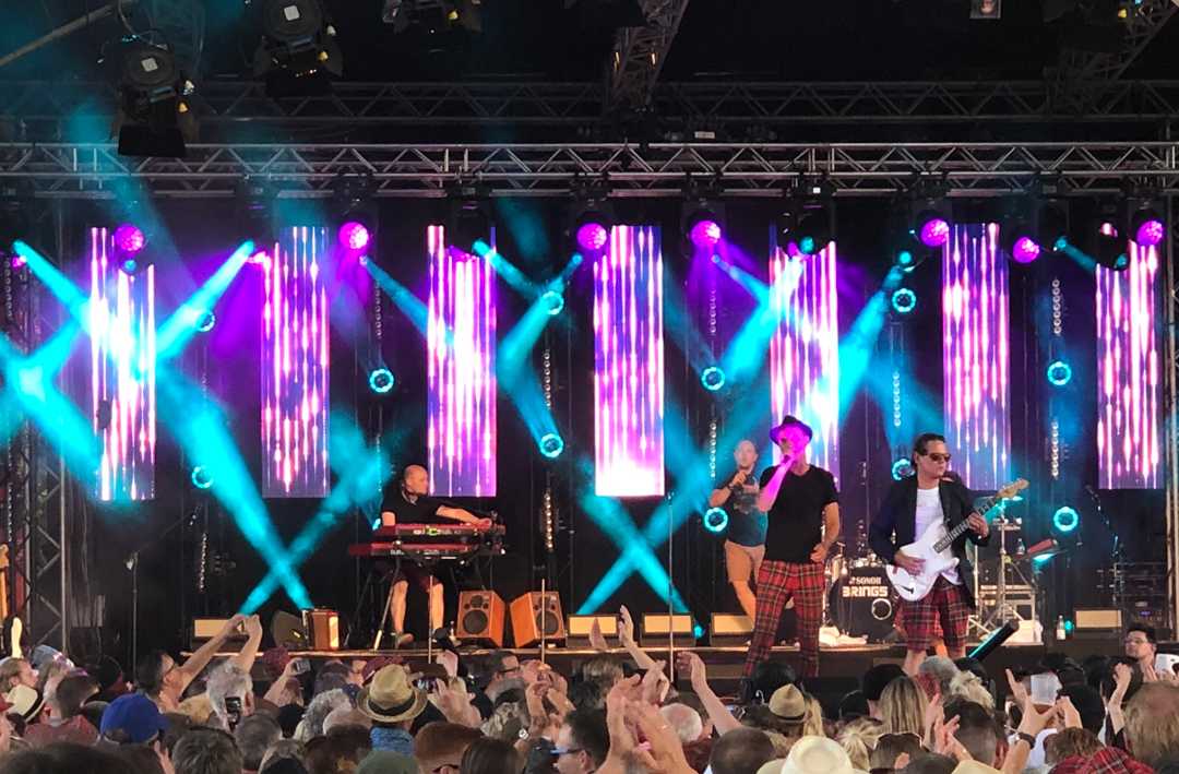 TSL’s Smarty MAX units were used at the Tanzbrunnen Open Air concert in Cologne