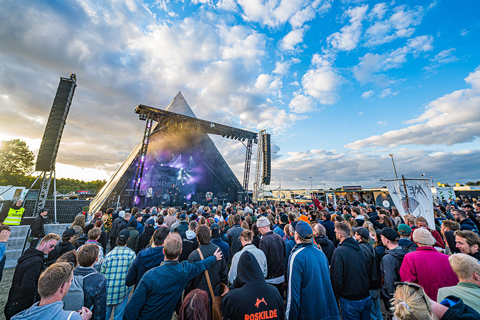 The Roskilde Festival, now in its 49th year, is massive in scale