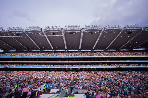 With capacity for 82,300 people, Croke Park is the third largest stadium in Europe
