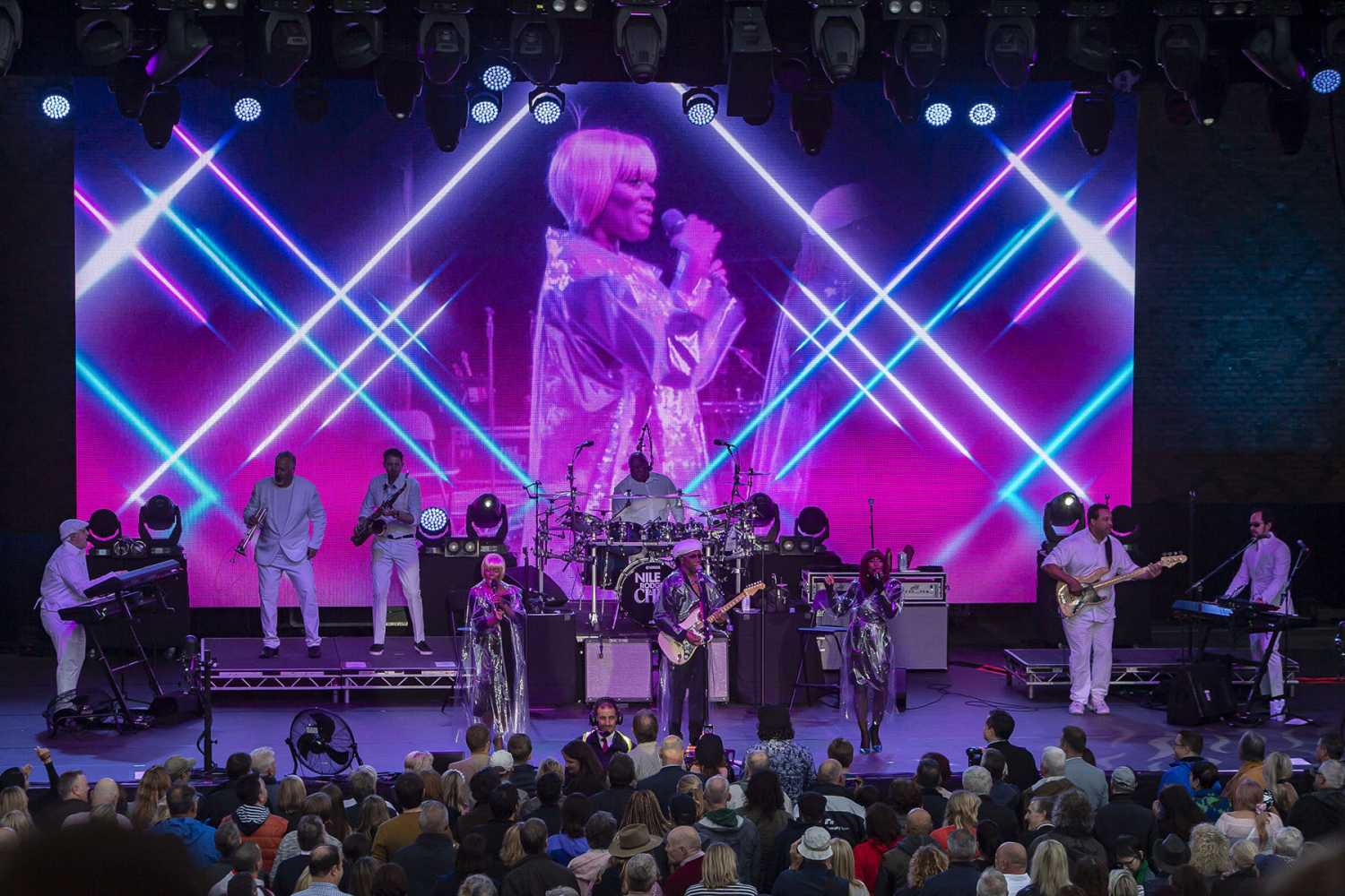 The line-up included Kylie Minogue, Nile Rodgers & Chic, Tears for Fears and The Jacksons (photo: Lindsay Cave)