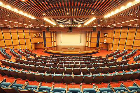 The seventh floor of TMB’s Bangkok headquarters houses the 500-seat auditorium