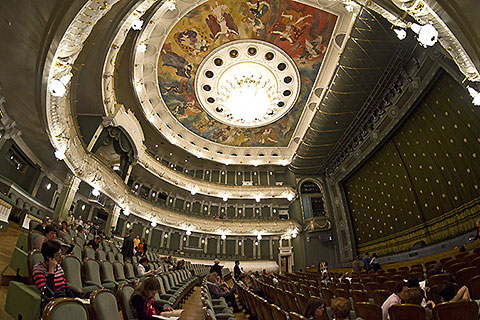 The theatre is a cultural landmark and home to the Bolshoi Ballet and Opera