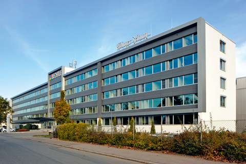 The Eßlinger Zeitung building in Esslingen