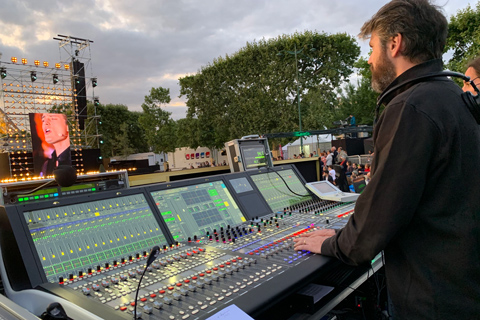 Lawo’s third-generation mc²56 console was deployed for this year’s event