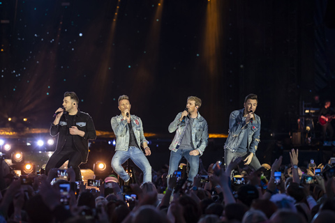 The first leg of the tour culminated in two sold out nights at Dublin’s Croke Park (photo: Louise Stickland)