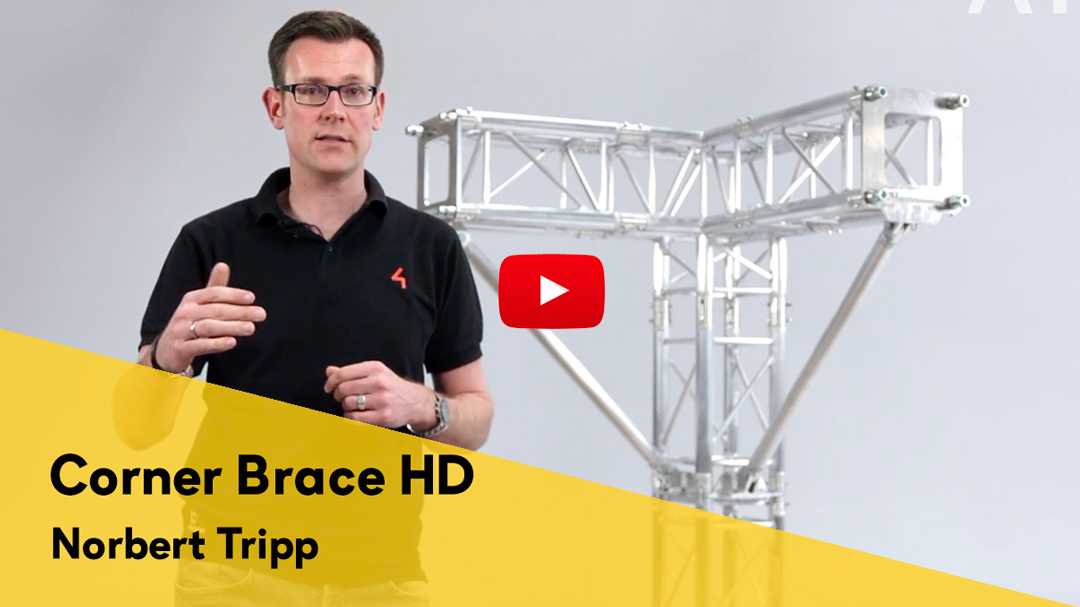 Technical director Norbert Tripp speaks about the design, features and advantages of the Corner Brace HD