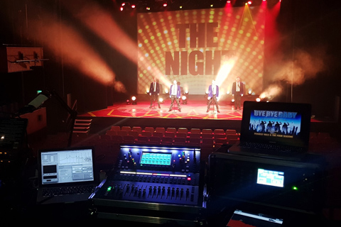 The Allen & Heath SQ digital mixing system in action