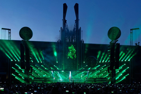 Rammstein have embarked on their European stadium tour