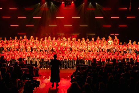 The annual European Music Festival for Young People featured over 4,000 performers