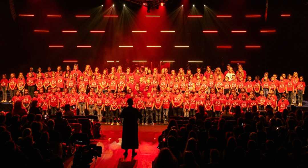 The annual European Music Festival for Young People featured over 4,000 performers