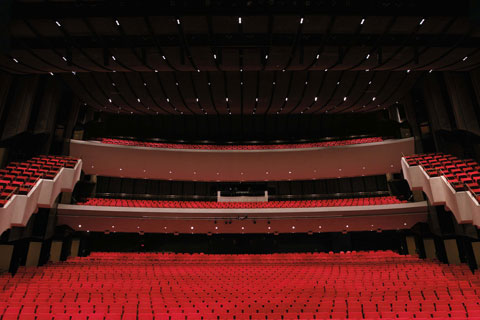 The Centennial Concert Hall is the largest performing arts space in Winnipeg