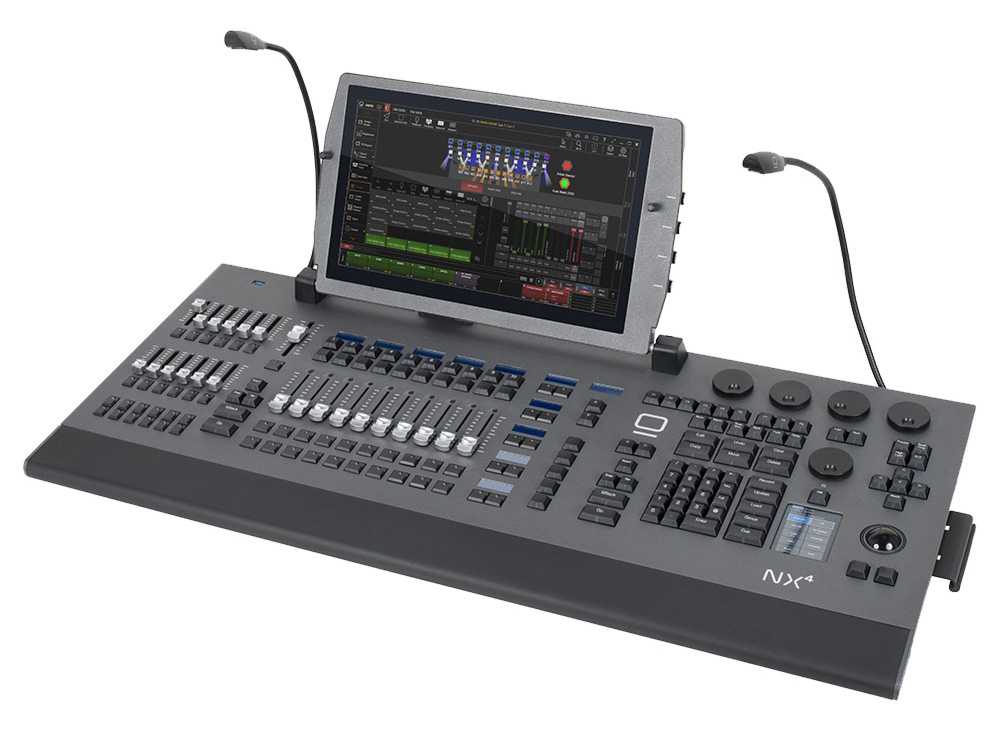 The NX 4 is designed to handle even the largest show with ease